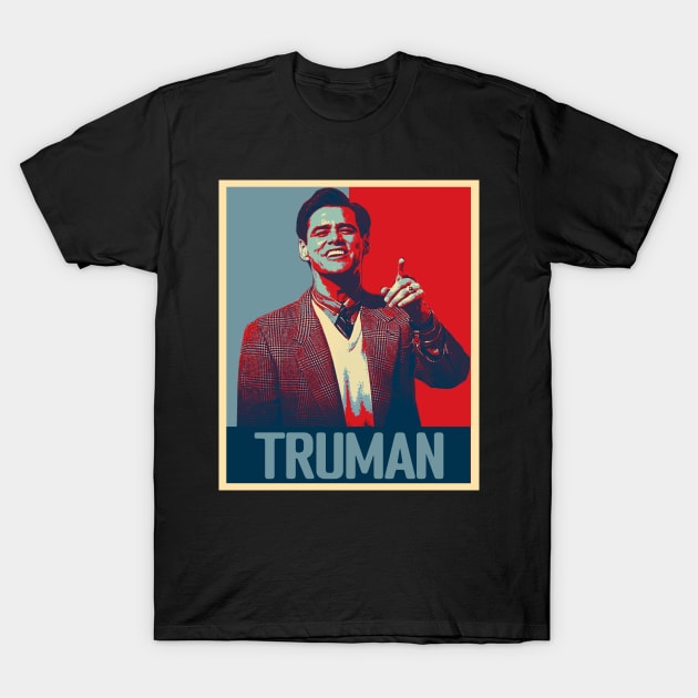 Free Truman  Truman Show T-Shirt by Kinanti art